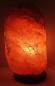 Preview: mittelgroße Salzlampe leuchtend bei nacht