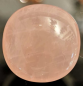 Preview: Trommelstein Rosenquarz flach