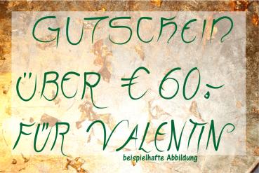 Gutschein in Höhe von 60€
