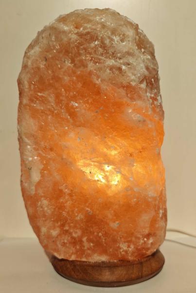 mittlere Salzleuchte, beleuchtet bei Tag